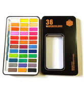 Keep Smiling Water color 36 Tin Box